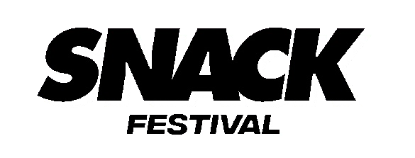 Snack Festival black logo